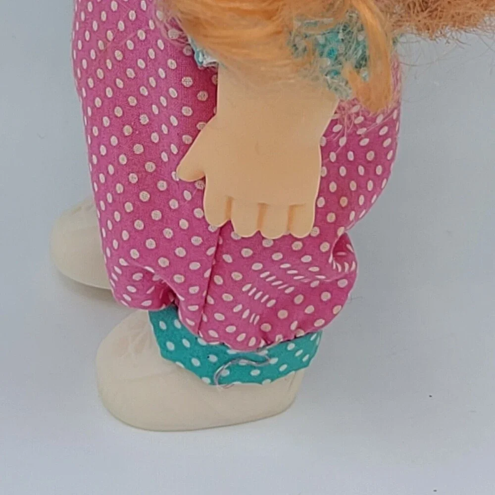 Cititoy All Vinyl Doll Red Head Blue Eyes with Freckles 1985